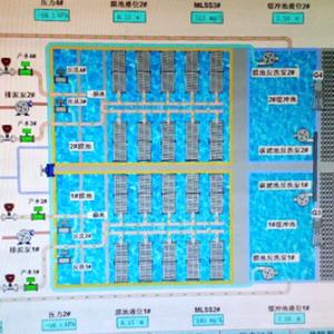 河南某污水廠一期/二期共30000噸/天污水處理廠自控系統